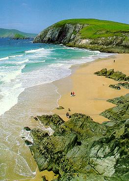 One of the many beaches on the Dingle Peninsula