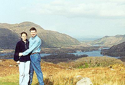 Leonie and I @ the Ladies View on the Ring of Kerry