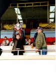 Leonie @ Wembley collecting Winners Trophy