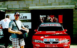 Lindsay at the BTCC @ Thruxton