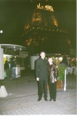 Us at by the Seine outside the Eiffel Tower